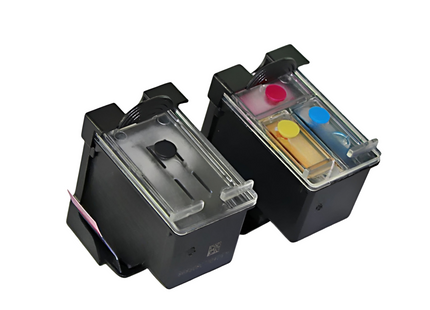 Cartouche d'Encre Rechargeable Vilaxh HP62XL - Compatible HP Envy 5540, 5640, 7640, 5740, etc. - Haute Qualité