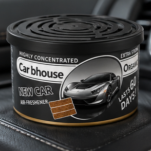 Désodorisant d'Ambiance Organique – Parfum Chewing-Gum – Format Solide – 3 Blocs Anti-Fuite par Boîte – Sans Produits Chimiques Dangereux – Pour Voiture, Maison, Bureau, Salle de Bain – Nouvelle odeur de voiture