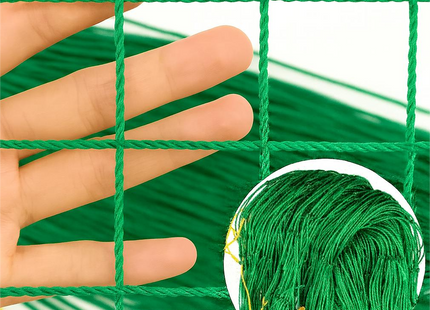 Treillis de Jardin Solide en Nylon – Filet de Support pour Plantes Grimpantes et Légumes – Mailles Carrées Résistantes