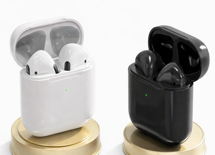 Écouteurs PRO 4 Bluetooth TWS 5.0 Mini Invisibles, Micro Intégré, pour iOS/Android, Sport, Jeu, Course à Pied