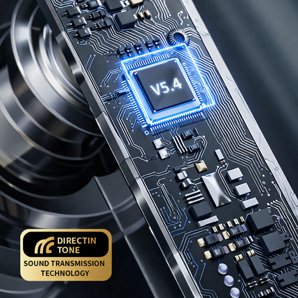 Écouteurs Bluetooth 5.4 avec ANC 35dB, Écran Tactile, IPX5 et HIFI Stéréo pour Sport Gaming et appels
