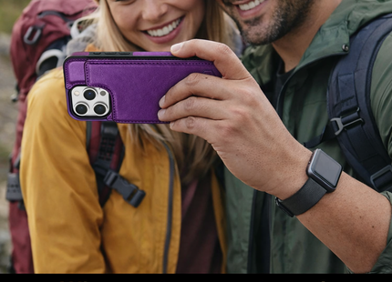 Anti-RFID and Anti-Theft Magnetic PU Leather Wallet Case | For iPhone 16 Pro Max 15 Plus 14 13 12 11 SE3 SE2 XR XS 8 7 | Protective Pocket Case with Card Holder and Stand