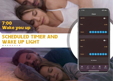 Ruban lumineux LED RGB 5V 16 LEDs/m - Contrôle par Télécommande et Application Smartphone (IOS - Android) - 9 Longueurs (0.5m à 30m) pour Décoration Chambre, Salon, Fête