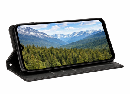 Coque Livret Cuir pour Samsung Galaxy A03, A03S, A10, A12, A13, A20E, A20S, A21S, A22, A31, A32, A33, A40, A41, A50, A51, A52, A53 4G/5G, A05S 5G - Étui de Protection Flip Poche Anti-Rayures