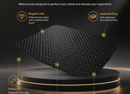 Tapis de Coffre Personnalisé pour Honda CR-V – Couverture Automobile Sur-Mesure – Compatible CRV 2012 à 2026 – Cuir Artificiel Haute Qualité – Imperméable, Antidérapant, Résistant – Accessoire Intérieur Protecteur