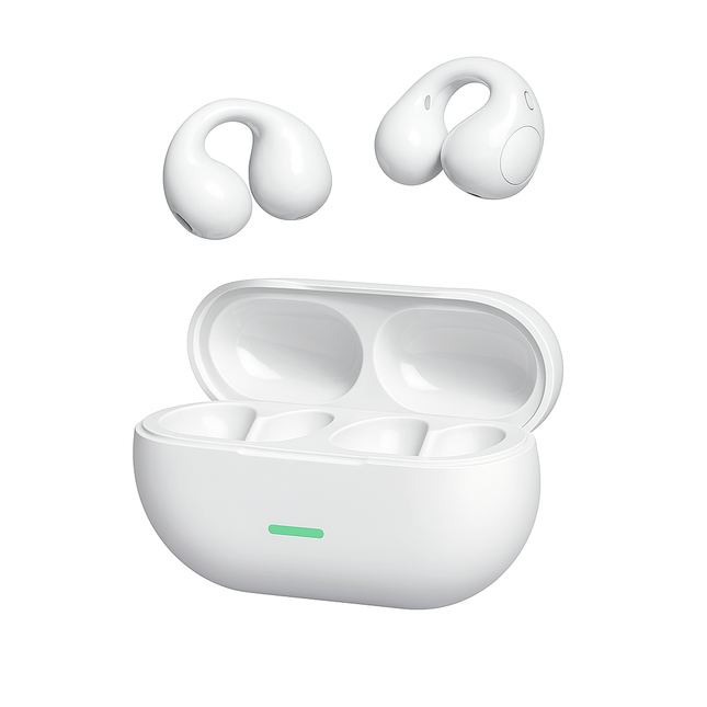 Casque Audio Bluetooth 5.3 à Conduction Osseuse - Réduction de Bruit Active, Léger & Confortable - Sport, Jeux, Appels HD - ZONGJI T75 PRO