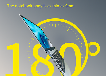 AKPAD CT151 - PC Portable 14,1" Windows 11 Pro - Intel Quad-Core, 6GB RAM, SSD 128GB à 1TB - Ordinateur Portable Étudiant Léger