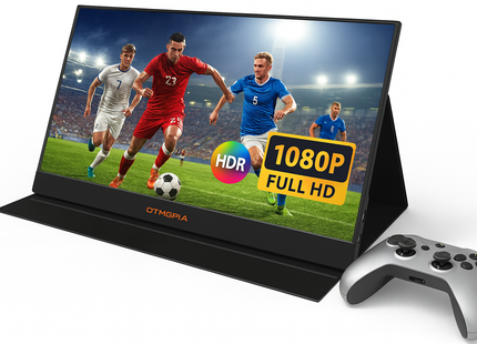 Moniteur Portable 15,6 Pouces FHD 1080P - Ecran Externe USB-C/HDMI HDR - Compatible PC, Mac, Phone, PS5, Switch