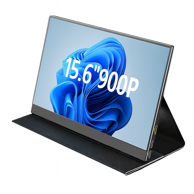 Écran Portable 15,6" FHD 1080P - Moniteur Secondaire USB-C/HDMI pour PC, Mac, Phone, Switch, Xbox, PS5
