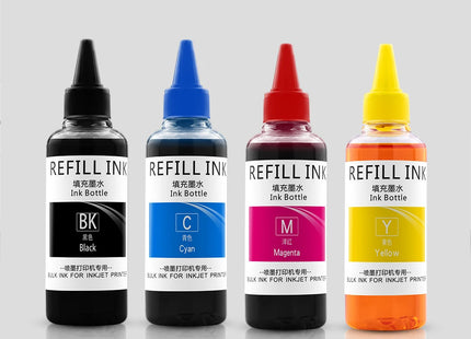 100ML Refill Dye Ink Kit For HP 903 904 905 907XL 908XL 909XL Officejet Pro 6950 6970 6760 6951 6954 6958 6974 6978 printer