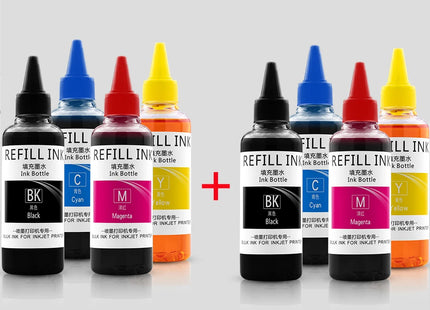 100ML Refill Dye Ink Kit For HP 903 904 905 907XL 908XL 909XL Officejet Pro 6950 6970 6760 6951 6954 6958 6974 6978 printer