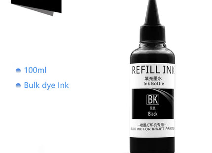 100ML Refill Dye Ink Kit For HP 903 904 905 907XL 908XL 909XL Officejet Pro 6950 6970 6760 6951 6954 6958 6974 6978 printer