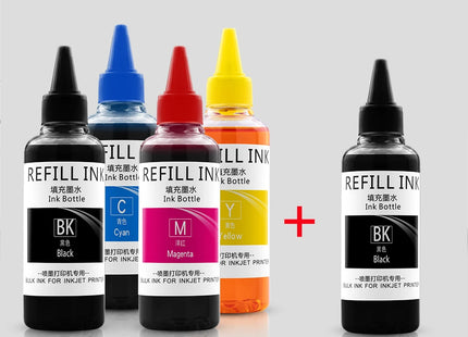 100ML Refill Dye Ink Kit For HP 903 904 905 907XL 908XL 909XL Officejet Pro 6950 6970 6760 6951 6954 6958 6974 6978 printer