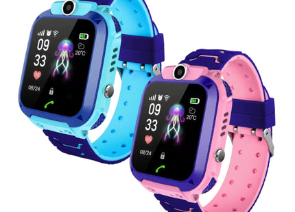 Montre Connectée Enfant GPS 2G XMSJ Q12 Max Pro Kids Smart - Appels, SOS, Étanche, Tracker - Pour Filles et Garçons
