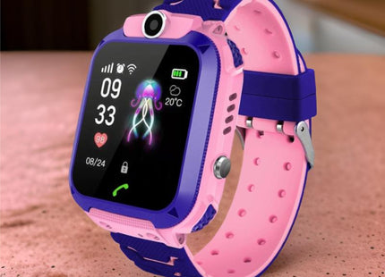 Montre Connectée Enfant GPS 2G XMSJ Q12 Max Pro Kids Smart - Appels, SOS, Étanche, Tracker - Pour Filles et Garçons