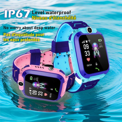 XMSJ Q12 Max Pro Kids Smart Watch GPS 2G - Calls, SOS, Waterproof, Tracker - For Girls and Boys