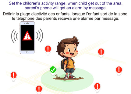 Montre Connectée Enfant GPS 2G XMSJ Q12 Max Pro Kids Smart - Appels, SOS, Étanche, Tracker - Pour Filles et Garçons