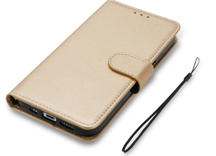 Coque Livret Cuir pour Samsung Galaxy A03, A03S, A10, A12, A13, A20E, A20S, A21S, A22, A31, A32, A33, A40, A41, A50, A51, A52, A53 4G/5G, A05S 5G - Étui de Protection Flip Poche Anti-Rayures