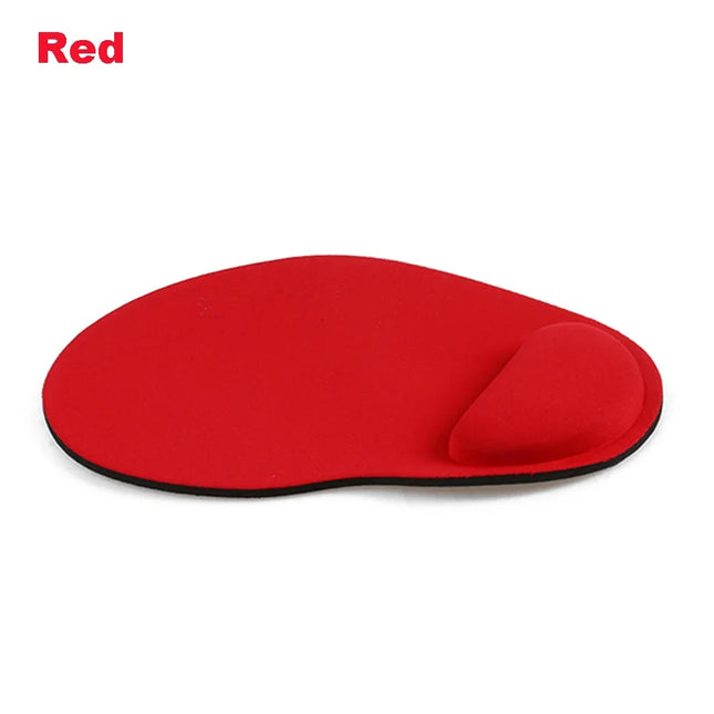 Tapis de Souris Ergonomique avec Repose-Poignet Confortable – Antidérapant – Polymère Souple – Surface Éponge et Tissu – Dos Caoutchouc Néoprène – Pour PC, Ordinateur Portable – Taille 23 x 18 cm