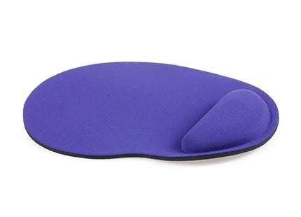 Tapis de Souris Ergonomique avec Repose-Poignet Confortable – Antidérapant – Polymère Souple – Surface Éponge et Tissu – Dos Caoutchouc Néoprène – Pour PC, Ordinateur Portable – Taille 23 x 18 cm