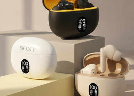 Écouteurs Sony True Wireless – HIFI Stéréo, Affichage Puissance, Compatibles iPhone et Samsung