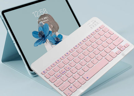 Clavier Sans Fil Bluetooth 78 Touches – Mini Clavier Portable Compatible Android, iOS, Windows, iPad, Tablette et PC