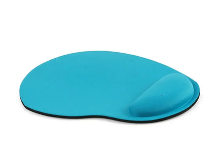 Tapis de Souris Ergonomique avec Repose-Poignet Confortable – Antidérapant – Polymère Souple – Surface Éponge et Tissu – Dos Caoutchouc Néoprène – Pour PC, Ordinateur Portable – Taille 23 x 18 cm