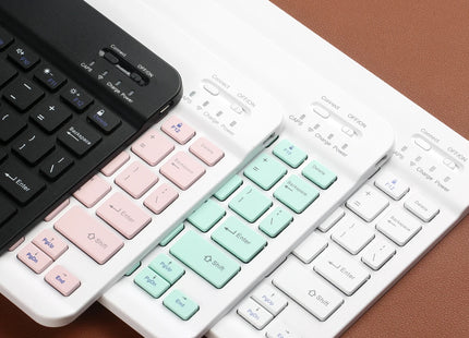 Clavier Sans Fil Bluetooth 78 Touches – Mini Clavier Portable Compatible Android, iOS, Windows, iPad, Tablette et PC