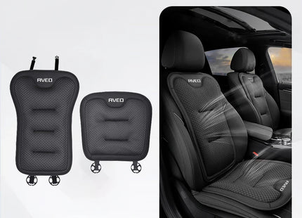 Coussin de Siège de Voiture pour Chevrolet Aveo T250 T300 (2011-2024) – Housse de Protection Dossier et Siège Arrière – Matériau Soie Glacée – Toutes Saisons – Rembourrage en Duvet – Épaisseur Standard