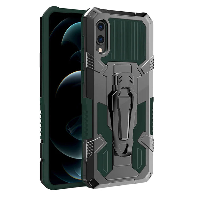 Coque Antichoc Peaktop avec Support Magnétique pour Samsung Galaxy A02S A03 Core A01 A30 A70 - Bracket & Kickstand