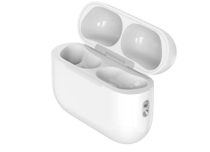 Boîtier de Charge de Remplacement pour AirPods 3, AirPods 4 et AirPods Pro 3 – Charge Sans Fil et Filaire – Batterie 600 mAh – Autonomie 4 Recharges Complètes – Fenêtre Pop-up d’Appairage – Témoin LED – Accessoire QIC