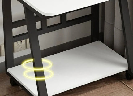 Bureau d’Ordinateur Intelligent – Bureau de Jeu et d’Étude – Bureau pour Ordinateur Portable – Bureau Debout et Assis – Table de Bureau Rectangulaire en Métal – Assemblage Facile – Pour Maison, Bureau, Étude, Gaming