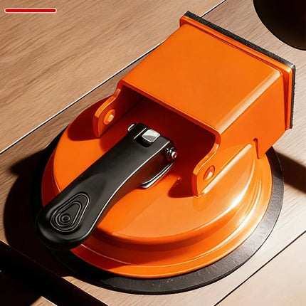 Hardwood Floor Clamp Tool – High Adhesion Suction Cup >60kg with Rubber Pad and Adjustable Height – Repair and Join Floorboards – Diameter 118mm – Interior Decoration Accessory