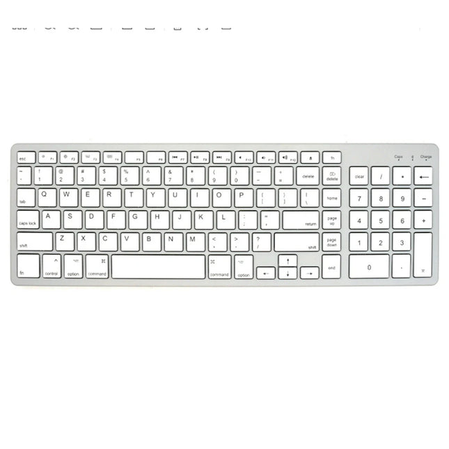 Clavier Sans Fil Bluetooth 5.0 & 2.4G – Mini Clavier Multimédia 102 Touches Ergonomique Compatible PC, Laptop, MacBook, iPad & Android