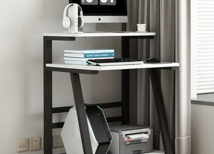Bureau d’Ordinateur Intelligent – Bureau de Jeu et d’Étude – Bureau pour Ordinateur Portable – Bureau Debout et Assis – Table de Bureau Rectangulaire en Métal – Assemblage Facile – Pour Maison, Bureau, Étude, Gaming