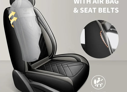 Housse de Siège Auto Universelle en Polyester – Résistante à l'Eau – Housse Conducteur ou Passager – Toutes Saisons – Épaisseur Standard – Protection Durable pour Intérieur de Véhicule