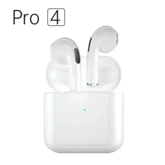 Écouteurs PRO 4 Bluetooth TWS 5.0 Mini Invisibles, Micro Intégré, pour iOS/Android, Sport, Jeu, Course à Pied