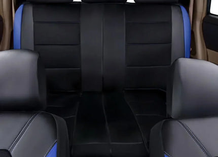 Housse de Siège de Voiture Universelle en Cuir PU – Ensemble Complet 9 Pièces – Luxe – 5 Sièges – Haute Qualité – Protection Complète 5 Places pour Voitures, SUV, Camions, Fourgonnettes