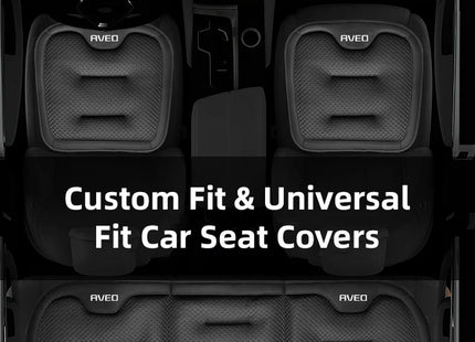 Coussin de Siège de Voiture pour Chevrolet Aveo T250 T300 (2011-2024) – Housse de Protection Dossier et Siège Arrière – Matériau Soie Glacée – Toutes Saisons – Rembourrage en Duvet – Épaisseur Standard
