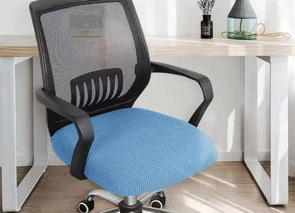 Housse de Siège Élastique Polyester pour Chaise de Bureau - Protège Chaise de Bureau, Fauteuil de Bureau, Protection Antitaches