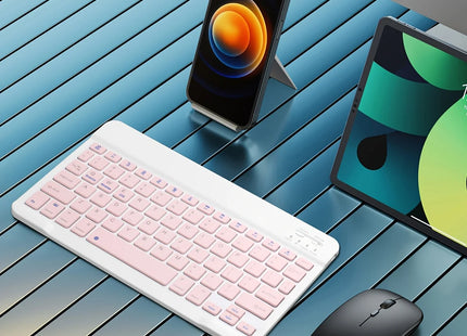Clavier Sans Fil Bluetooth 78 Touches – Mini Clavier Portable Compatible Android, iOS, Windows, iPad, Tablette et PC