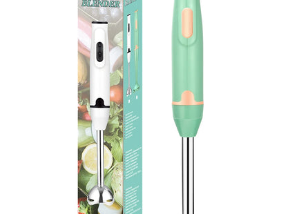 Mixeur Plongeant Électrique 300W – Bâton Mélangeur pour Aliments, Pâtisserie et Boissons – Corps en Acier Inoxydable, Lames Détachables – Tension Universelle 111V-240V avec Prise US – Longueur 38 cm