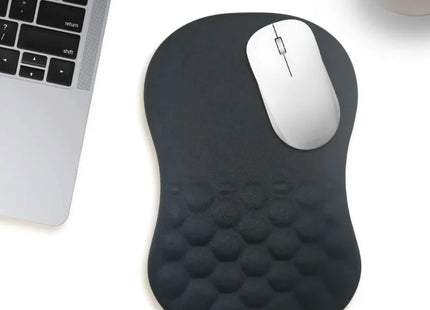 Repose-Poignet Ergonomique – Tapis de Souris avec Support de Poignet Confortable – Coton Mémoire Haute Élasticité – Antidérapant – Silicone Durable – Taille 30×20×2,5 cm – Pour Ordinateur Portable et Bureau