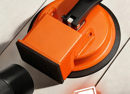 Herramienta de Sujeción para Juntas de Tarima de Madera – Ventosa de Alta Adherencia >60kg con Almohadilla de Goma y Altura Ajustable – Reparación y Unión de Lamas – Diámetro 118mm – Accesorio de Decoración Interior