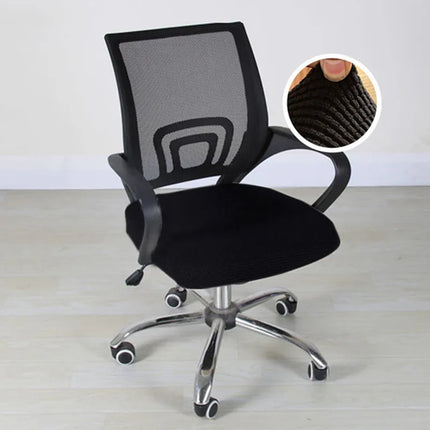 Elastic Polyester Seat Cover for Office Chair - Protects Office Chair, Office Armchair, Stain Resistant