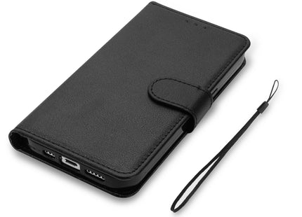 Coque Livret Cuir pour Samsung Galaxy A03, A03S, A10, A12, A13, A20E, A20S, A21S, A22, A31, A32, A33, A40, A41, A50, A51, A52, A53 4G/5G, A05S 5G - Étui de Protection Flip Poche Anti-Rayures