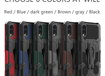 Funda Peaktop a prueba de golpes con soporte magnético para Samsung Galaxy A02S, A03 Core, A01, A30 y A70 (soporte y soporte)