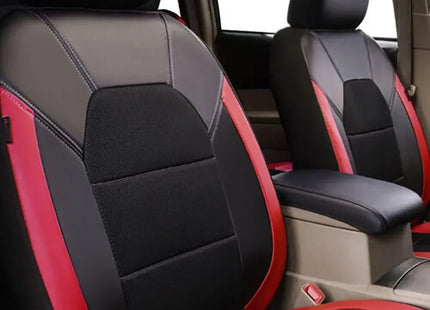 Housse de Siège de Voiture Universelle en Cuir PU – Ensemble Complet 9 Pièces – Luxe – 5 Sièges – Haute Qualité – Protection Complète 5 Places pour Voitures, SUV, Camions, Fourgonnettes