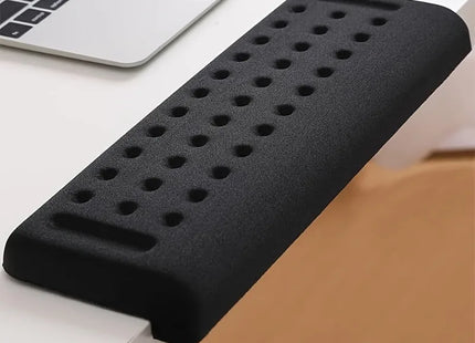 Repose-Poignet Ergonomique en Forme de L – Support pour Poignet et Avant-Bras – Base en Mousse Antidérapante – Confort Optimal pour le Travail sur Ordinateur – Cuir de Haute Qualité – 1 Pièce