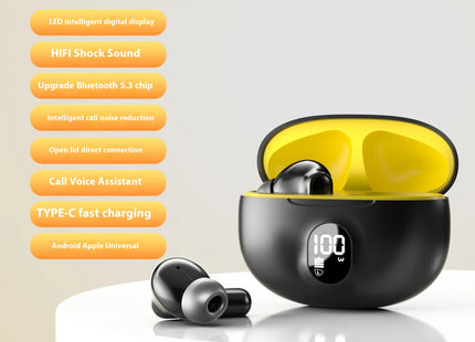 Écouteurs Sony True Wireless – HIFI Stéréo, Affichage Puissance, Compatibles iPhone et Samsung